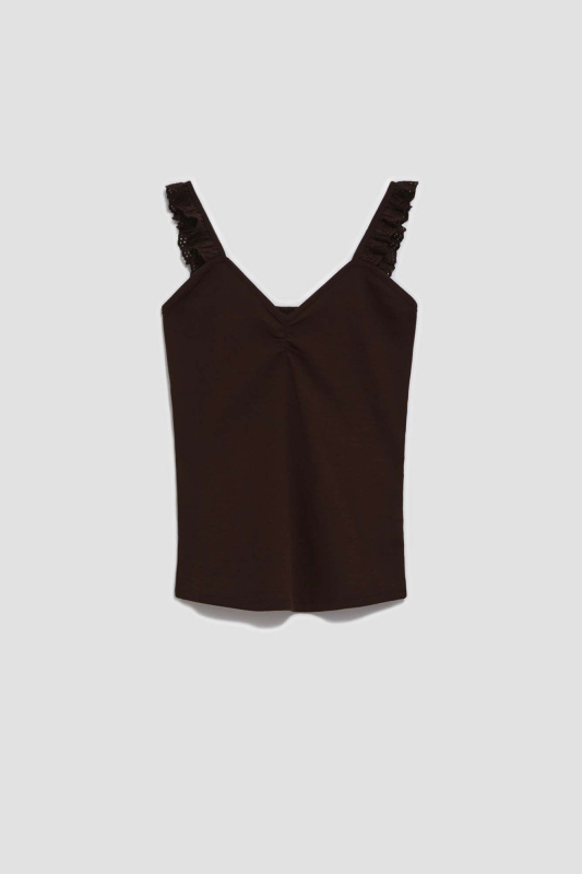 DÁMSKÝ TOP L-TS-4057 D.DUB Velikost: XS