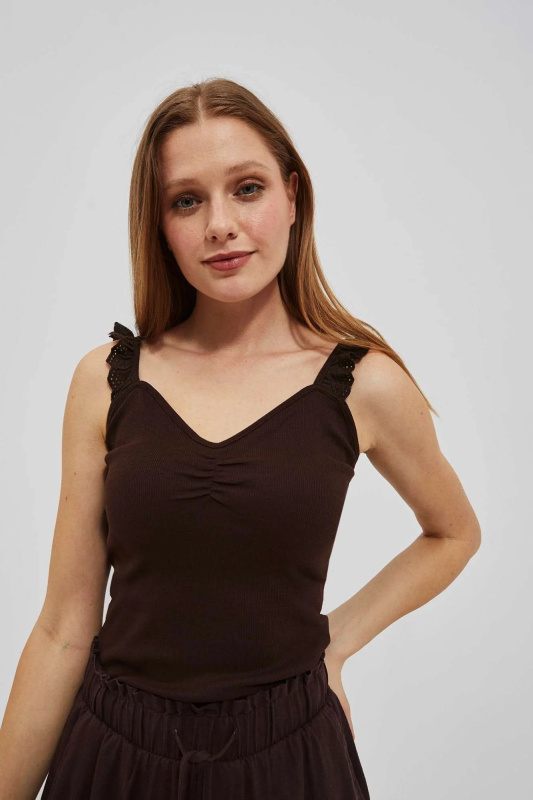 DÁMSKÝ TOP L-TS-4057 D.DUB Velikost: XL