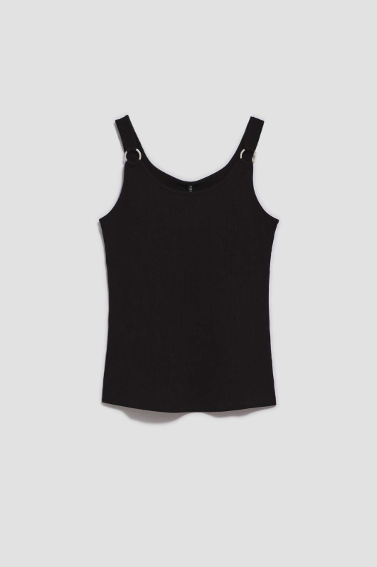 DÁMSKÝ TOP L-TS-4063 ČERNÁ Velikost: XS