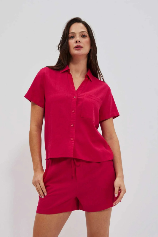 DÁMSKÁ KOŠILE L-KO-4054 JAHODA XS