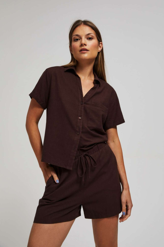 DÁMSKÉ KRAŤASY L-SH-4012 D.DUB Velikost: XS