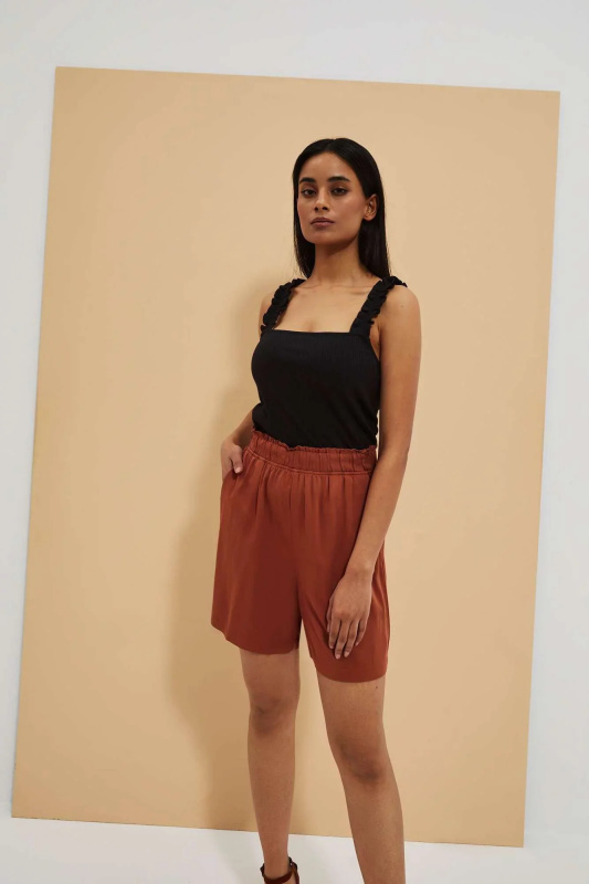 DÁMSKÉ KRAŤASY L-SH-4013 HNĚDÉ Velikost: S