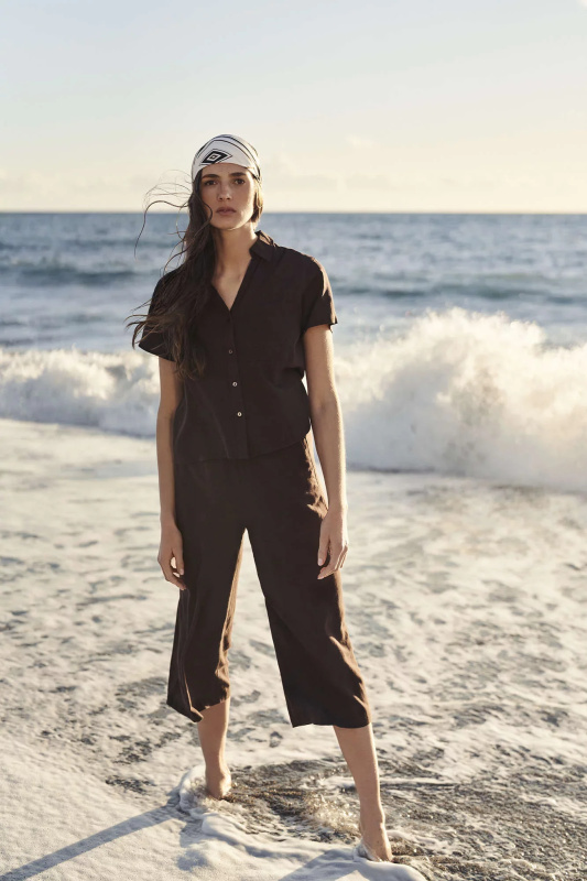 DÁMSKÉ KALHOTY L-SP-4030 D.DUB Velikost: S