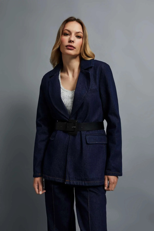 Široký pásek - černý Velikost: L