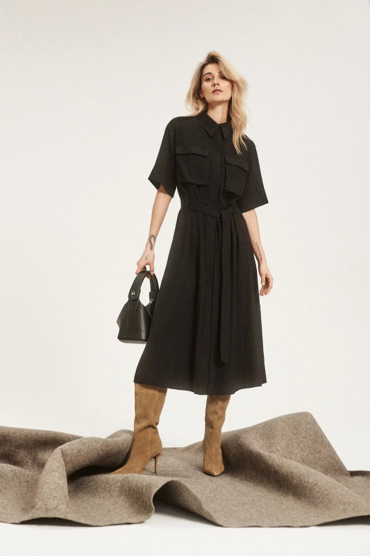 Dámské černé šaty Velikost: XS