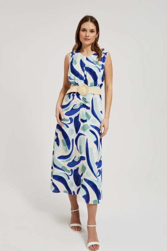 Dámský pasek MOODO - světle béžová Velikost: S