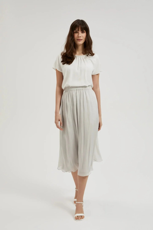 Dámská sukně MOODO - olivová/pudrově růžová Velikost: S