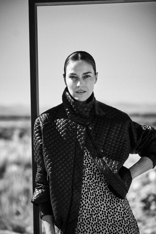 Dámská prošívaná bunda MOODO - černá Velikost: S