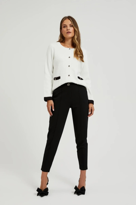 Dámské kalhoty MOODO - černé Velikost: M