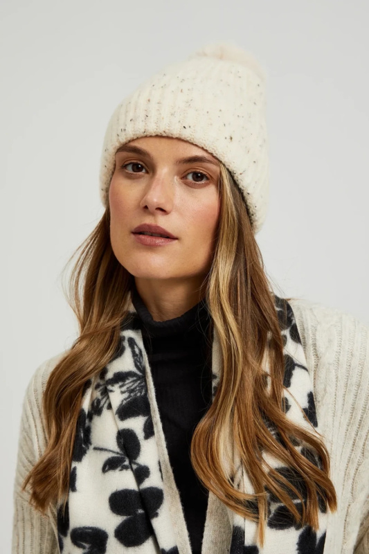 Dámská čepice Moodo - béžová