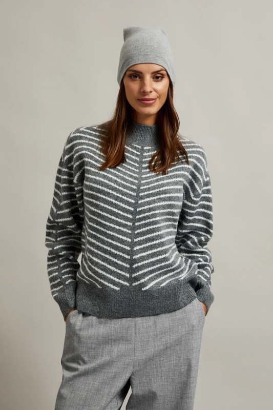 Dámská čepice Moodo hladká - šedá