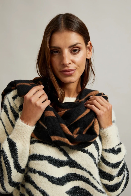 Marisse Women's Scarf Z-Sz-4513 Coffee