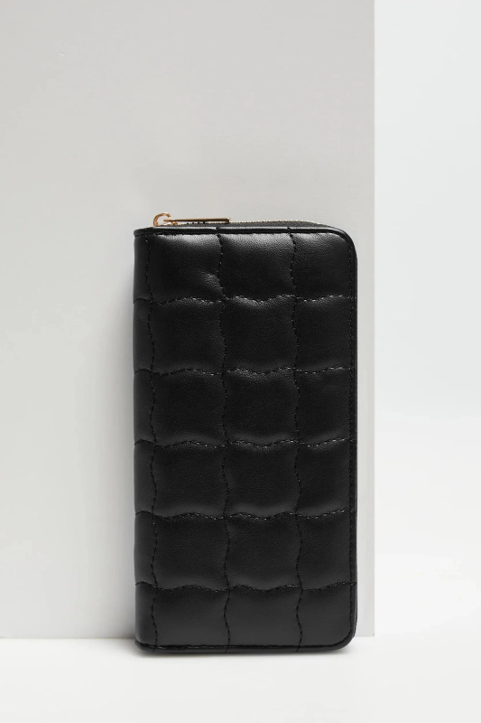 Dámská peněženka se zipem MOODO - černá