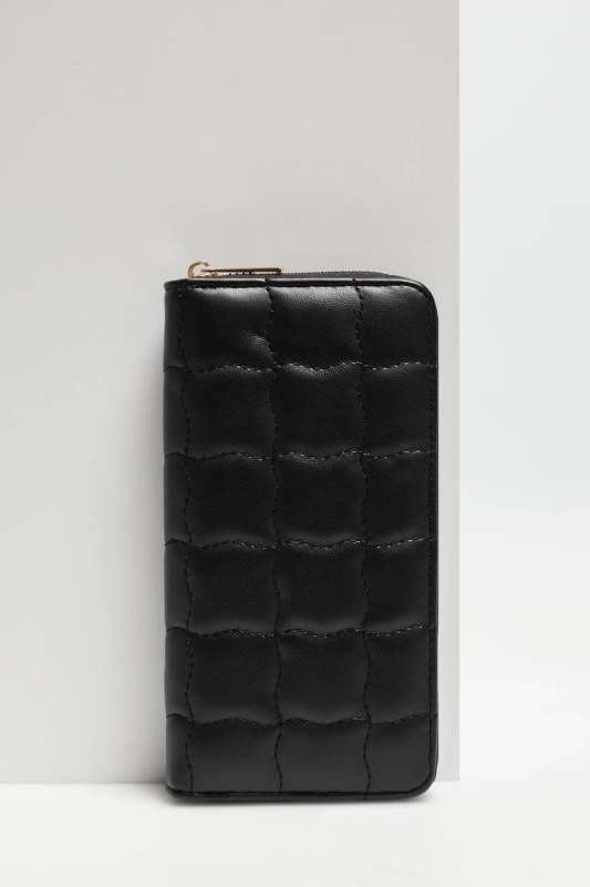 Dámská peněženka se zipem MOODO - černá