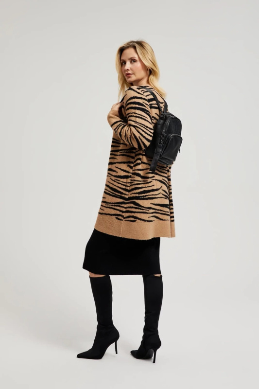 Dámský batoh s kapsou MOODO -  černý