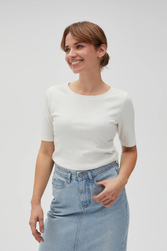 Dámské tričko MOODO - bílé Velikost: M