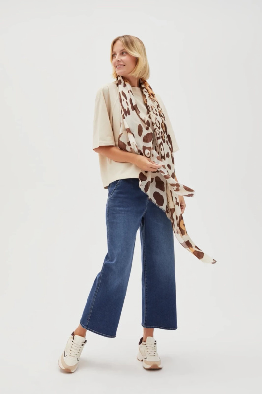 Dámský šátek MOODO - hnědý