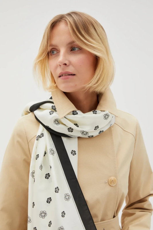 Dámský šátek MOODO - bílý