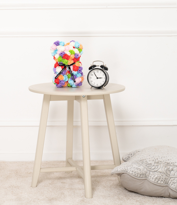 Tomido Medvídek z růží Rose Bear 25 cm vícebarevný