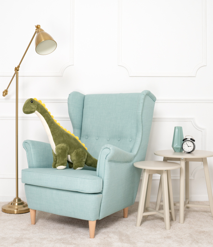Tomido Plyšový dinosaurus Tobi 80 cm zelený