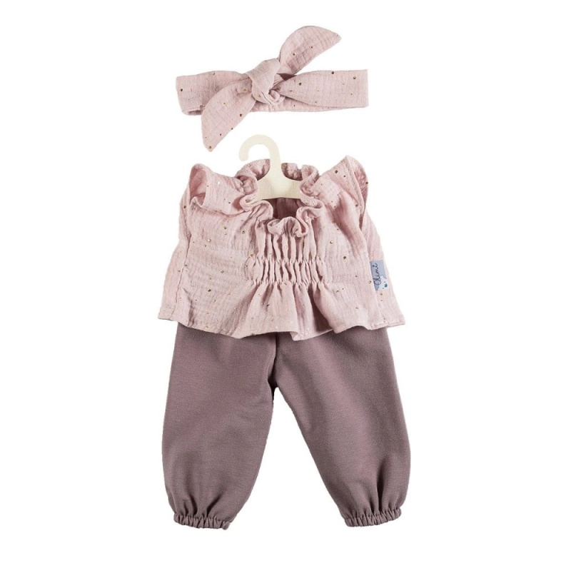 New Born tunika se šortkami 43–45 cm růžová