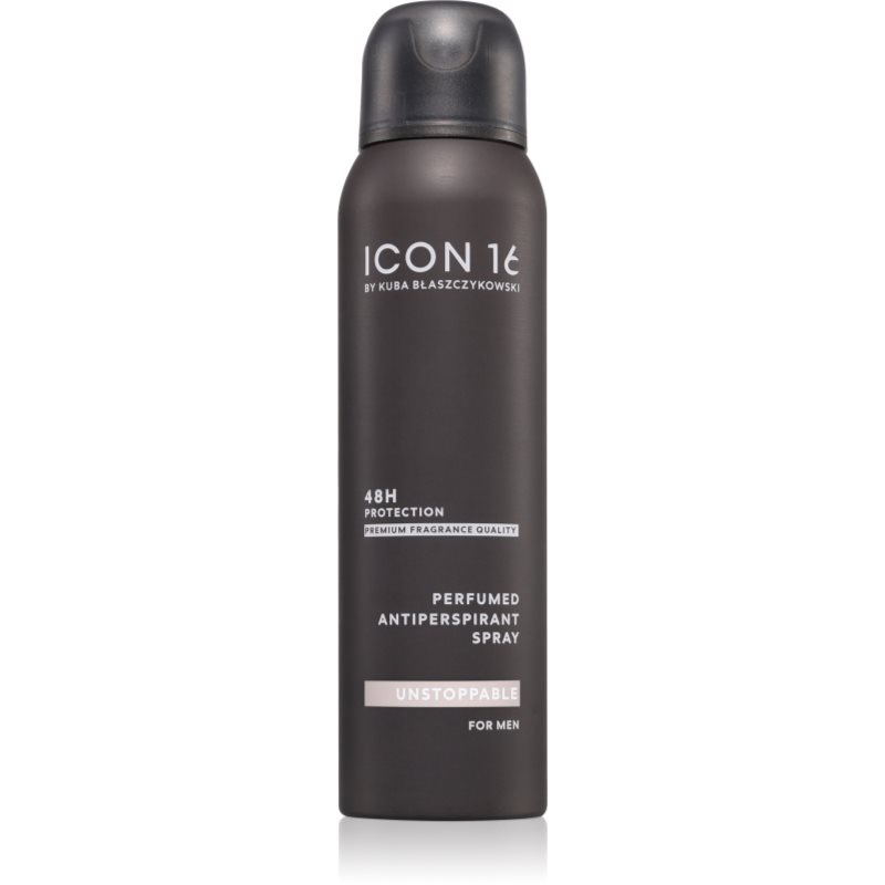 beBIO ICON16 Unstoppable antiperspirant ve spreji pro muže 150 ml