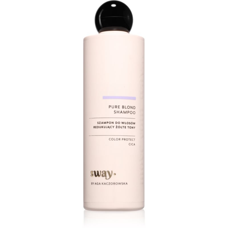 beBIO SWAY Pure Blond šampon proti žlutým tónům 300 ml