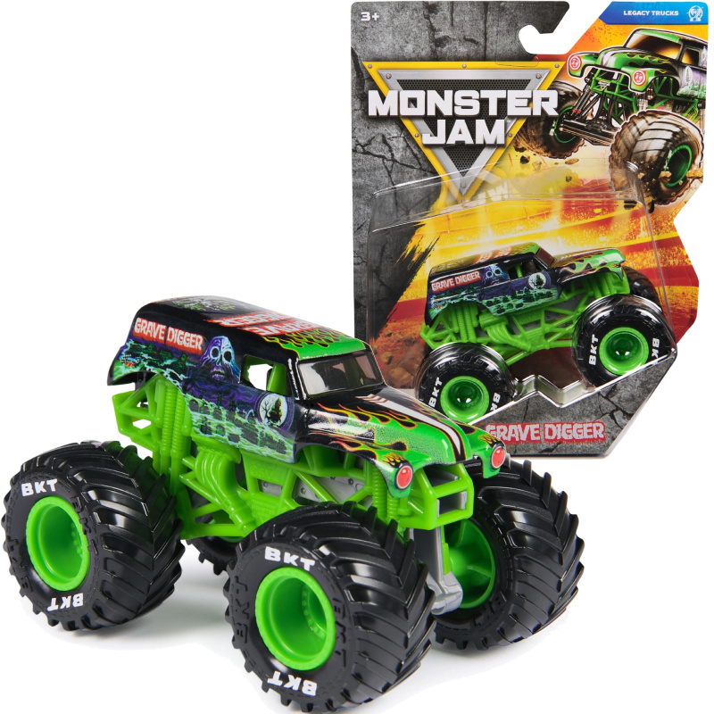 Spin Master Monster Jam Grave Digger autíčko 1:64 série 45