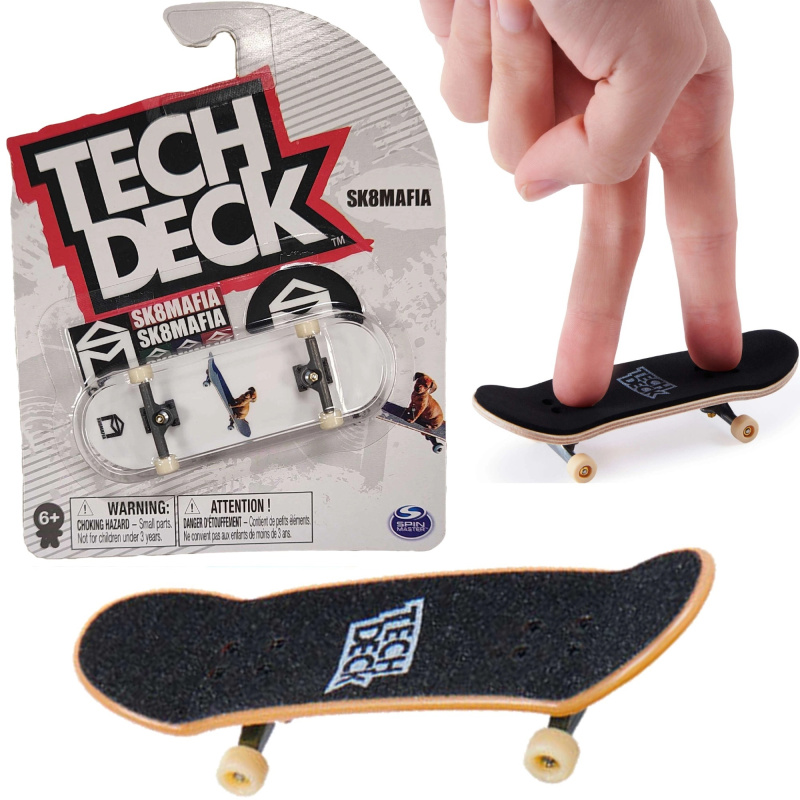 Tech Deck fingerboard SK8Mafia Pejsek + samolepky