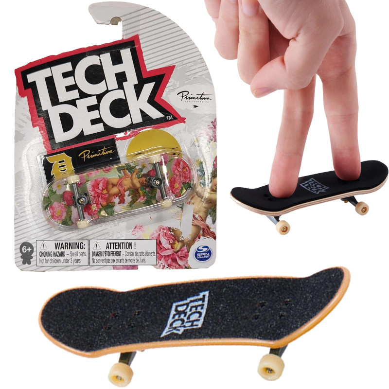 Tech Deck fingerboard PRIMITIVE RODRIGUEZ se samolepkami
