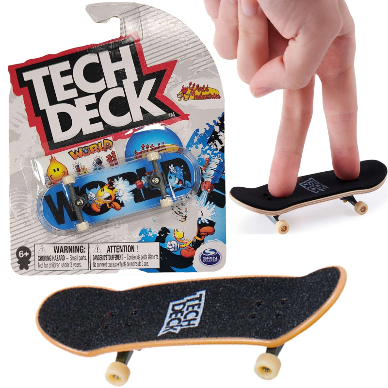 Tech Deck fingerboard World Industries s nálepkami