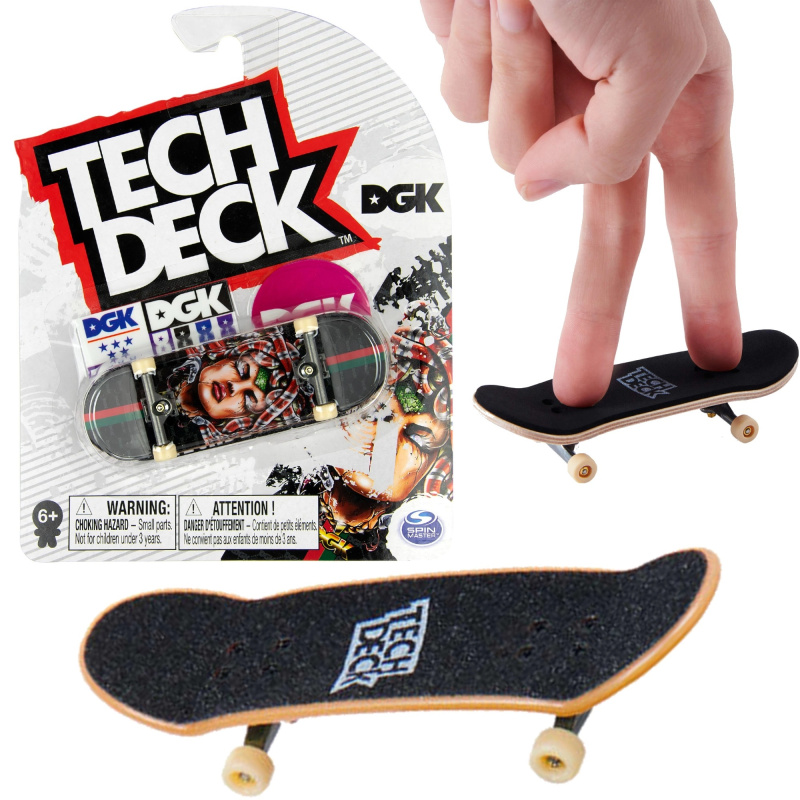 Tech Deck fingerboard DGK Medusa s nálepkami