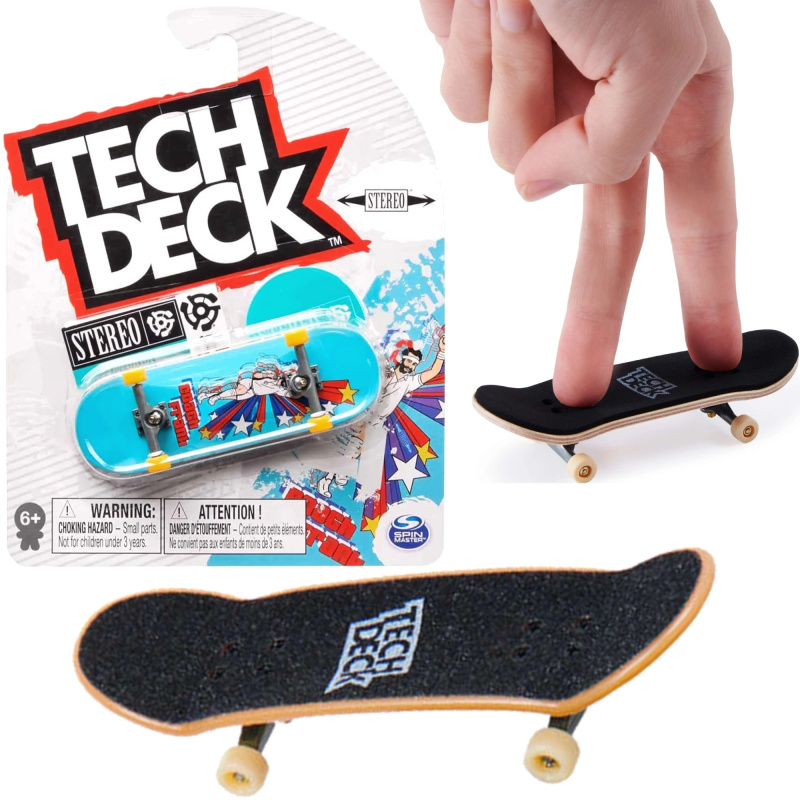 Tech Deck fingerboard Stereo Coach s nálepkami
