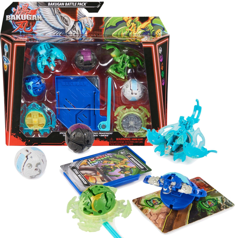Bakugan Battle Pack – strategická hra a transformující figurky Special Attack Ventri