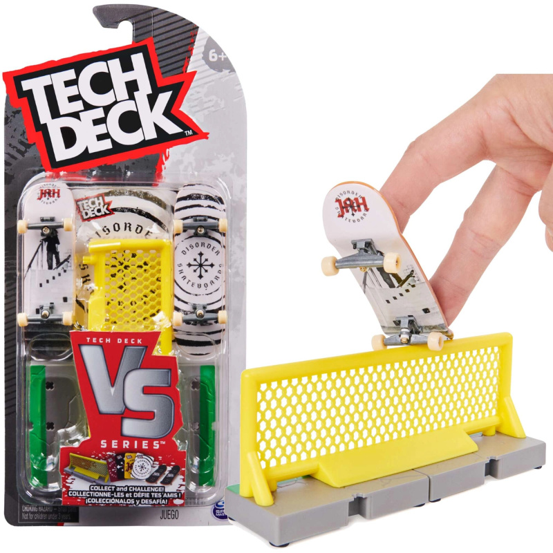 Fingerboard set TECH DECK VS Series Disorder – 2 ks s překážkou