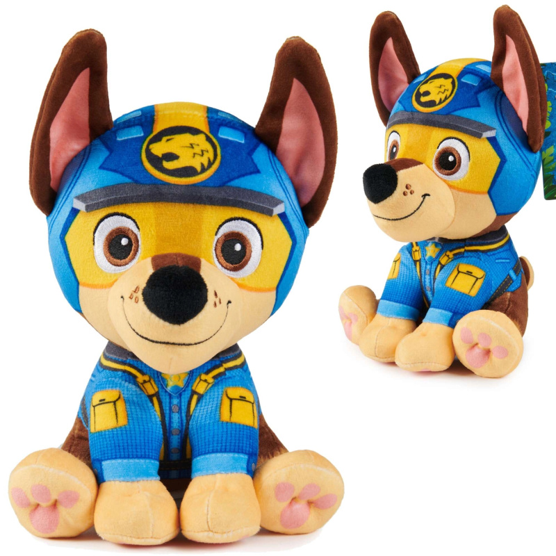 Plyšák Chase z PAW Patrol Jungle Pups 18 cm