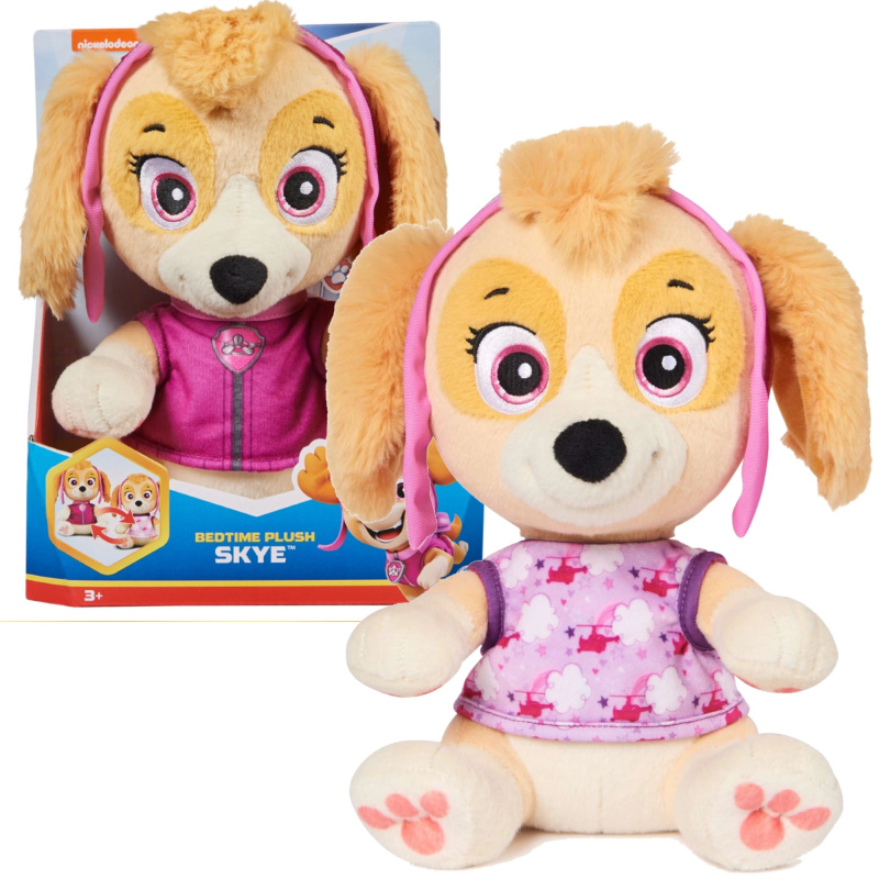 Plyšák PAW PATROL Skye Bedtime 25 cm
