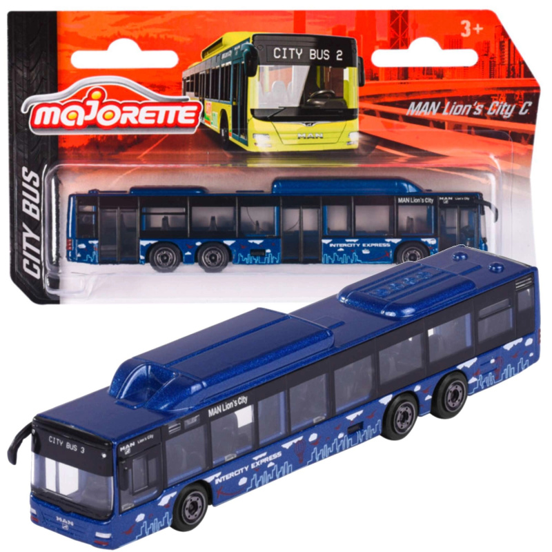 Městský autobus MAN Lion's City C Intercity Express od Majorette