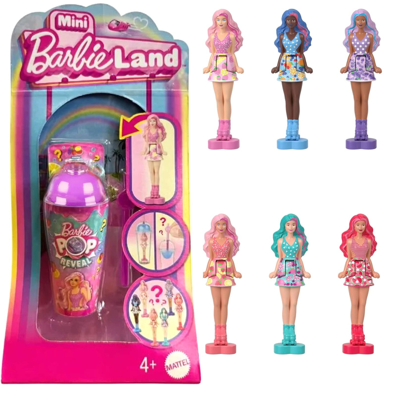 Barbie Mini Pop Reveal – sběratelská mini panenka s překvapením a doplňkem