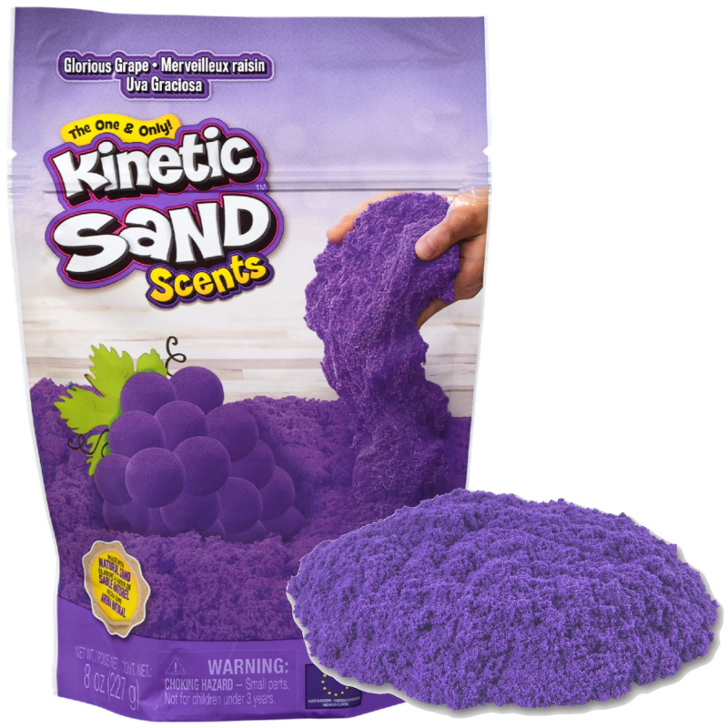 Kinetic Sand Scents voňavý kinetický písek hrozny 227 g