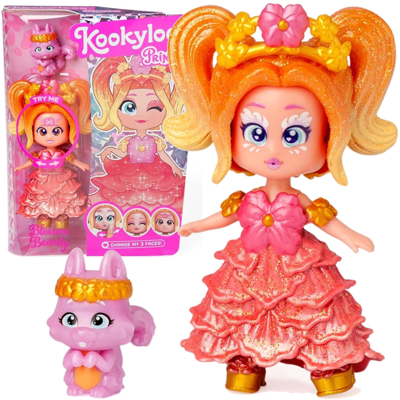 KookyLoos Princezna Blossom Beauty – sběratelská figurka s doplňky