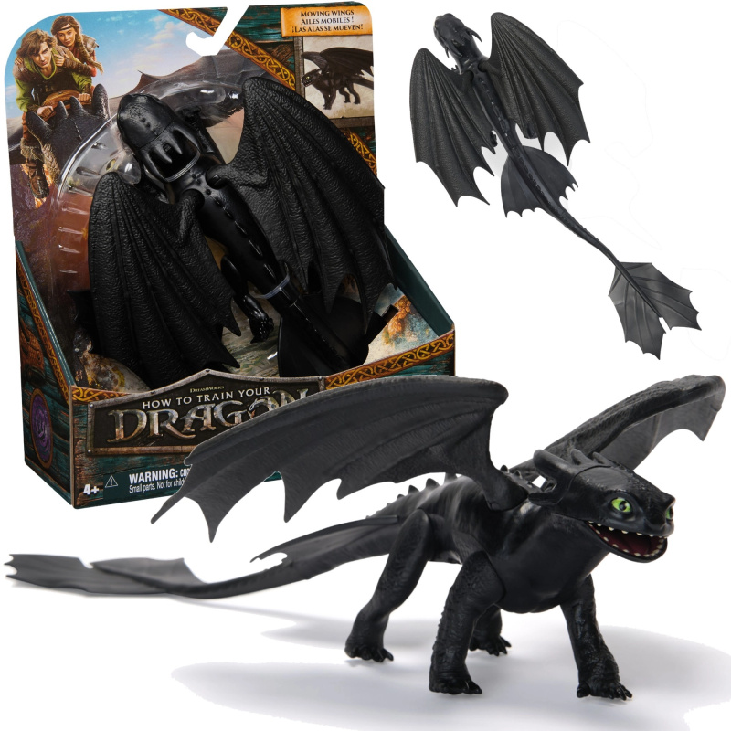 Jak vycvičit draka figurka TOOTHLESS 21 cm