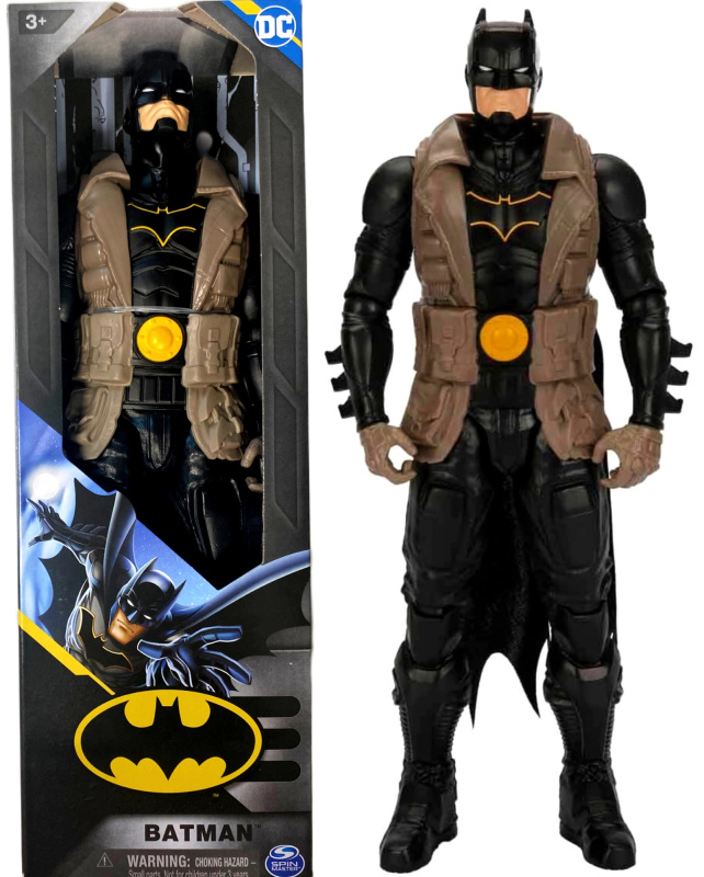 DC COMICS Batman velká figurka v hnědém plášti 30 cm