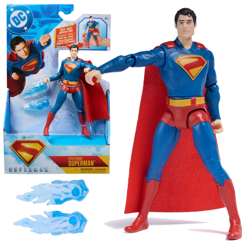 Akční figurka SUPERMAN 15 cm s efekty a příslušenstvím