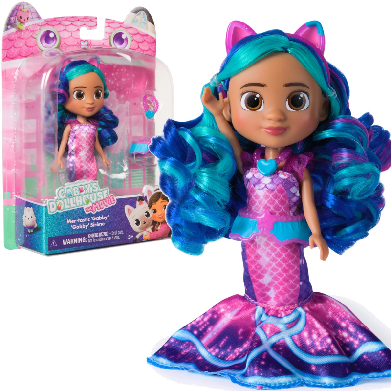Sada Gabby's Dollhouse Movie mer-tastic Gabby – panenka s doplňky