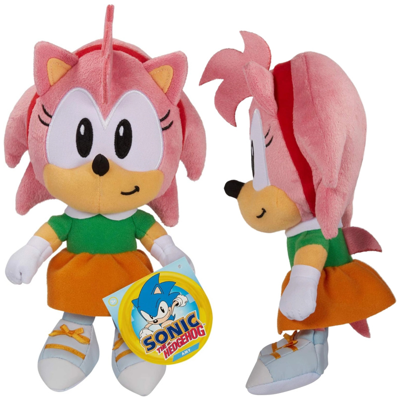 Plyšová hračka SONIC THE HEDGEHOG Amy 25 cm