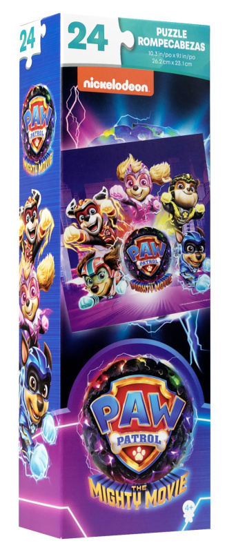 Puzzle Paw Patrol The Mighty Movie 24 dílků 26,2 × 23,1 cm