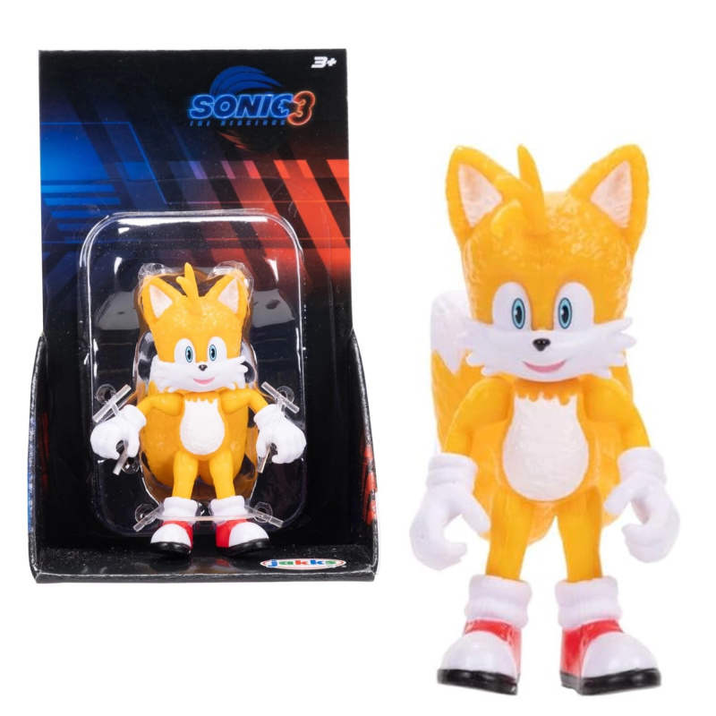 Figurka Tails z filmu Sonic 3 – 6,5 cm