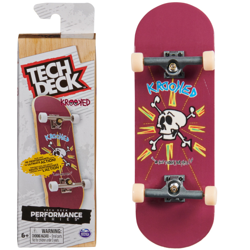 Tech Deck fingerboard Performance KROOKED dřevěný