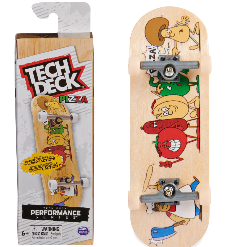 Tech Deck fingerboard Performance Pizza z dřevěnou deskou